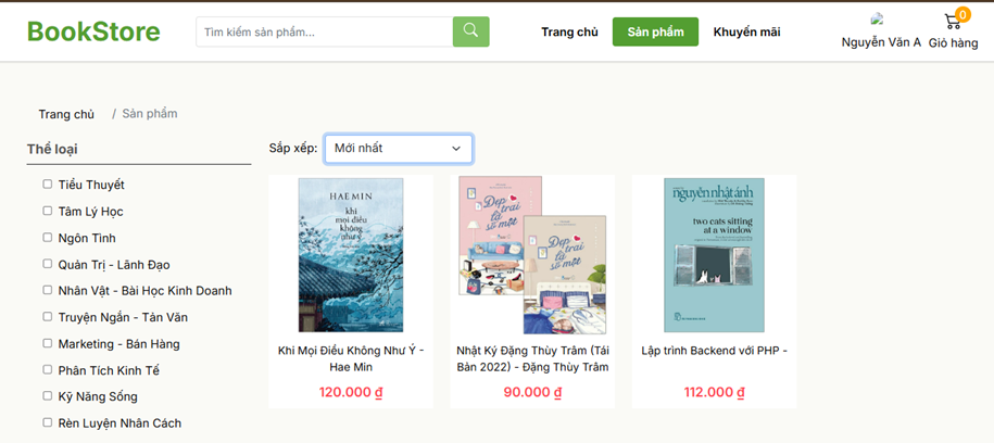 E-commerce Book Store